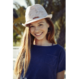 Kids Trilby Hat Jinotega Cotton Pink - Barts
