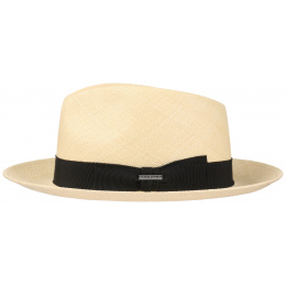 Fedora Panama Natural Straw Hat- Stetson