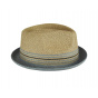 Beige Hooper Pork Pie Hat - Bailey
