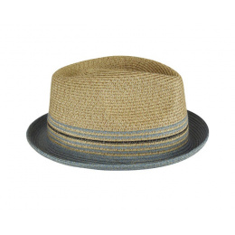Chapeau Pork Pie Hooper Beige - Bailey
