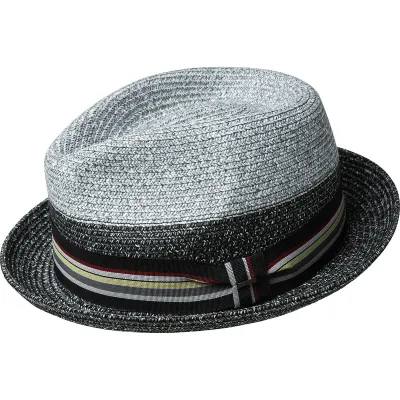 Player Hat Rokit Grey & Black - Bailey Reference: 10282 | Traclet Hat Shop