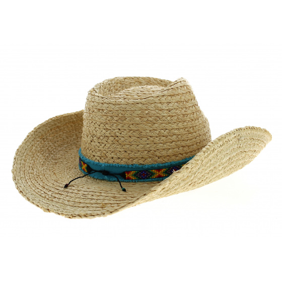 Natural Straw Western Hat - Stetson Natural Straw Western Hat - Stetson