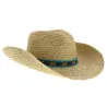 Chapeau Western Paille Naturelle- Stetson Reference : 10171 | Chapellerie Traclet