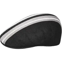 Casquette Vented Stripes 504 Noir - Kangol Reference : 10309 | Chapellerie Traclet