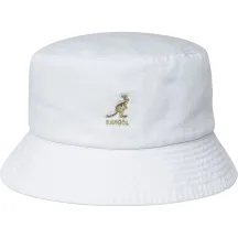 Bob Washed Coton Blanc - Kangol Traclet Bleu Marine Vert Reference : 7452 | Chapellerie Traclet
