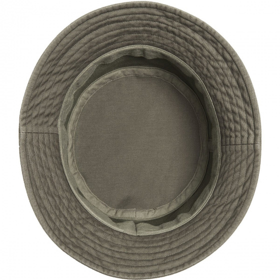 Bob Washed Coton Kaki - Kangol Bob Washed Coton Kaki - Kangol