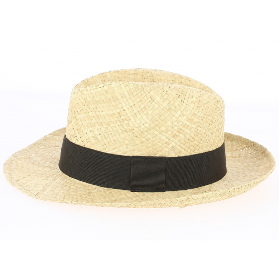 Fédora straw hat Carpino - Traclet