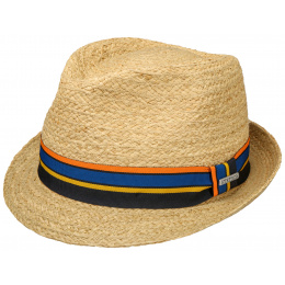 Trilby Silver Natural Straw Hat - Stetson