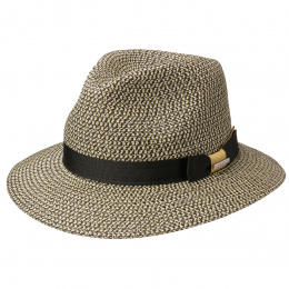Stetson Black Toyo Paladon Traveller Hat