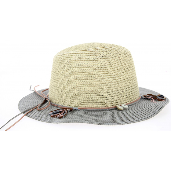 Safari Hat Manzanillo Paper Straw Ivory - Traclet