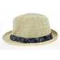 Natural Paper Straw Mariel Trilby Hat - Traclet