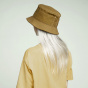 Tan & Pink Cotton Workwear Bucket Hat - Kangol