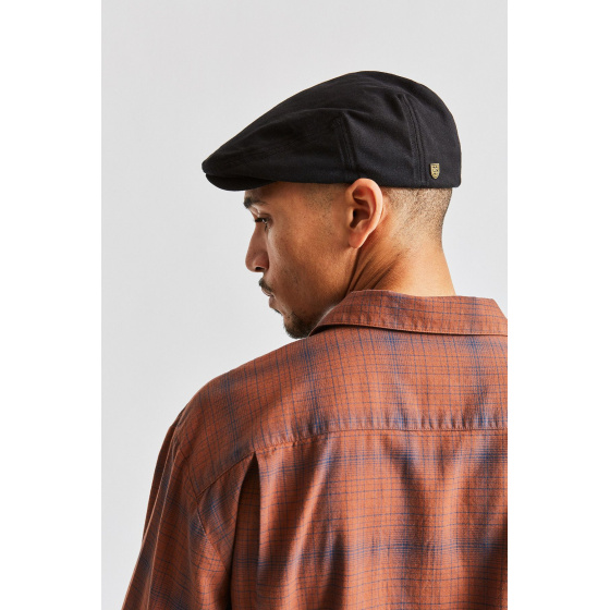 Casquette Hooligan Noire Coton- Brixton Casquette Hooligan Noire Coton- Brixton