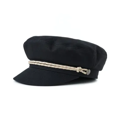 Black Cotton Ashland Marine Cap - Brixton Reference: 8096 | Chapellerie Traclet