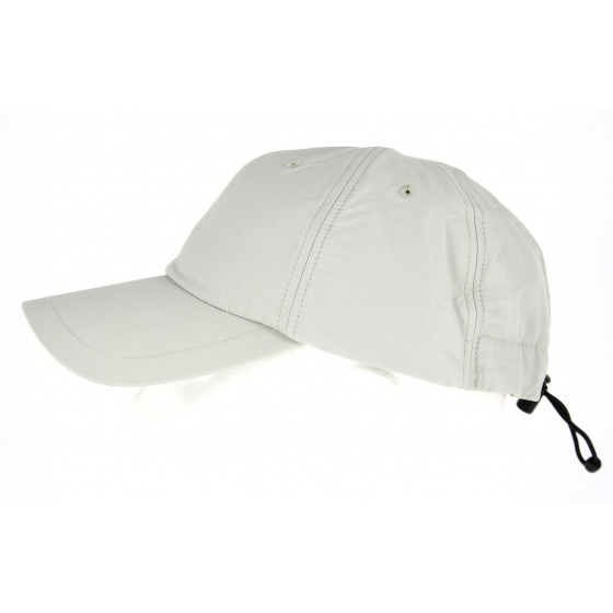 Casquette Cache Nuque Nomade Grise- Traclet Casquette Cache Nuque Nomade Grise- Traclet