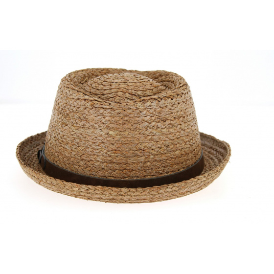 Chapeau PorkPie Indian Wells paille - Traclet