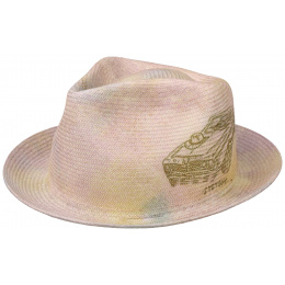 Stetson Toyo Straw Fedora Car Hat