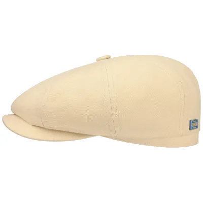Cream Cotton/Linen Hatteras Cap - Stetson Reference: 10443 | Traclet Hat Shop