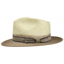Fedora Abaca Hat Natural Straw - Stetson