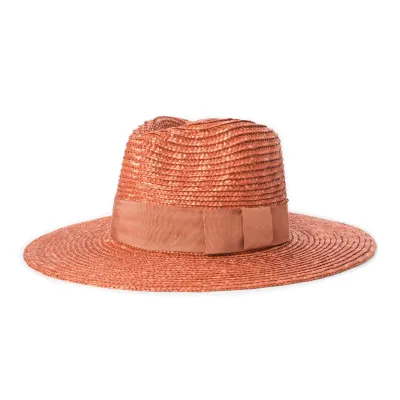 Joanna Wide Brim Straw Traveller Hat Autumn - Brixton Reference: 10450 | Traclet Hatters