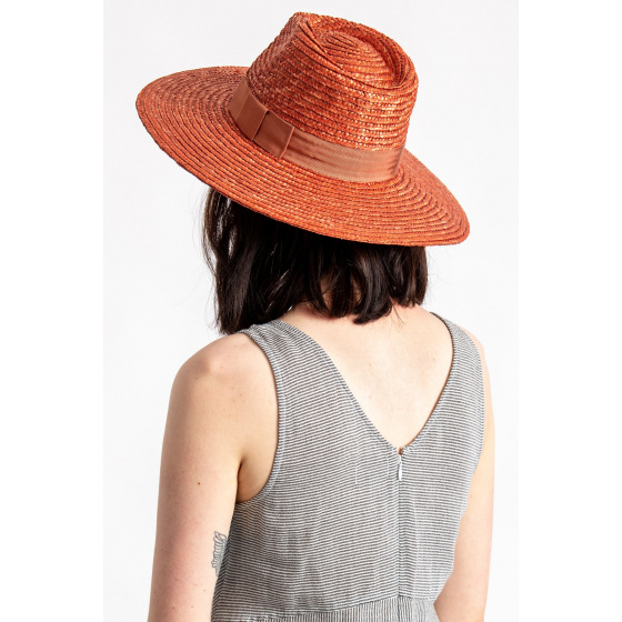 Chapeau Traveller Larges Bords Joanna Paille Autumn- Brixton 