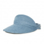 Light Blue Cotton Monroe Visor - Brixton