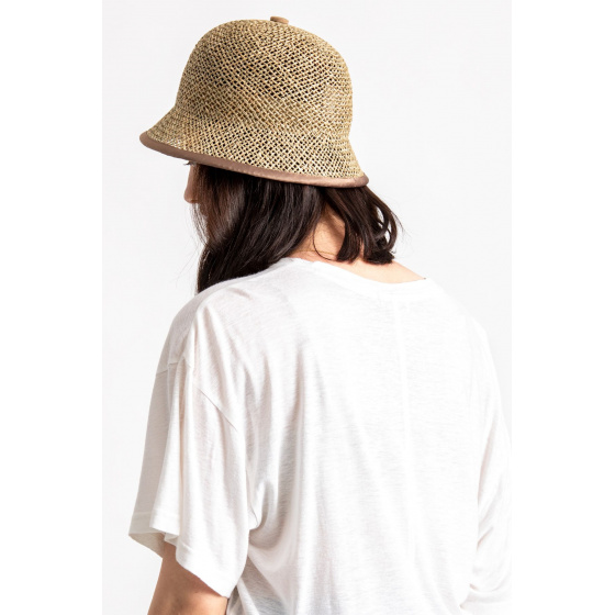 Essex Straw Bucket Hat Tan - Brixton Essex Straw Bucket Hat Tan - Brixton
