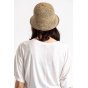 Essex Straw Bucket Hat Tan - Brixton