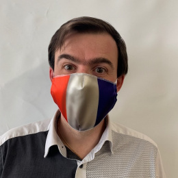 French Fantasy Mask with White Elastic - Traclet
