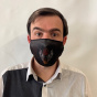 Rock 'N' Roll Fancy Black Elastic Mask - Traclet