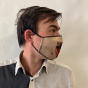 Western Fantasy Mask with Black Elastic - Traclet