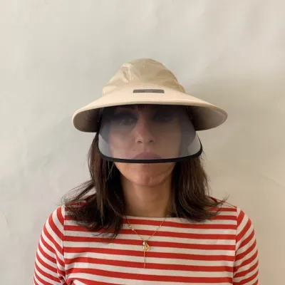 Casquette Visière Protection  anti-UV Beige- Traclet Reference : 10457 | Chapellerie Traclet