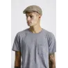 Casquette Hooligan Coton Carreaux Coconut- Brixton  Reference : 10458 | Chapellerie Traclet