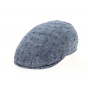 Dean Linen Palm Flat Cap Blue- Göttmann 