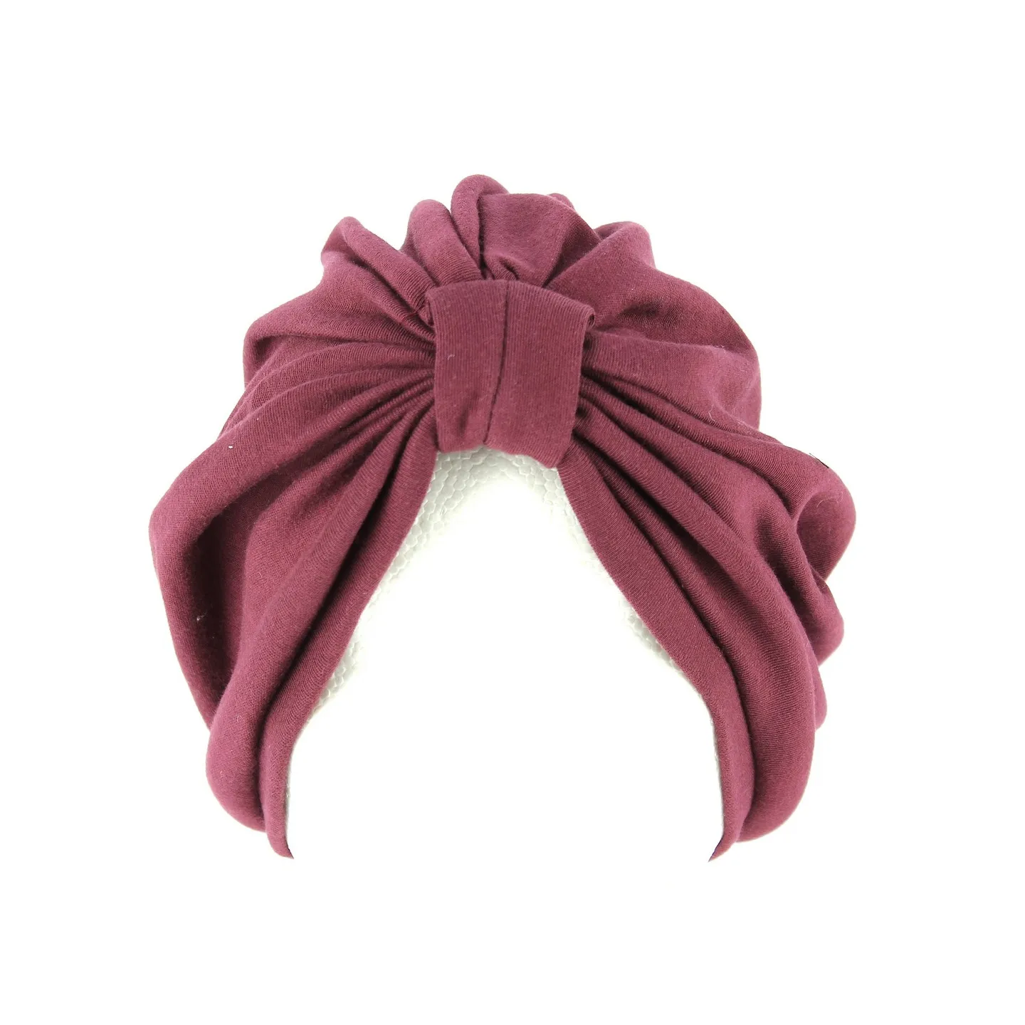 Cotton Plum Chemotherapy Turban - Traclet Reference: 10484 | Traclet Hat Shop