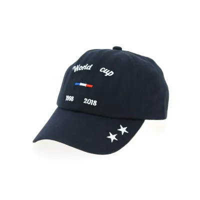 Navy Cotton World Cup Champion Baseball Cap - Traclet Reference: 10489 | Traclet Hat Shop