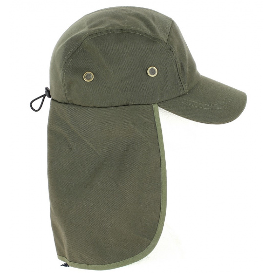 Recife Cotton Neck Flap Cap - Traclet