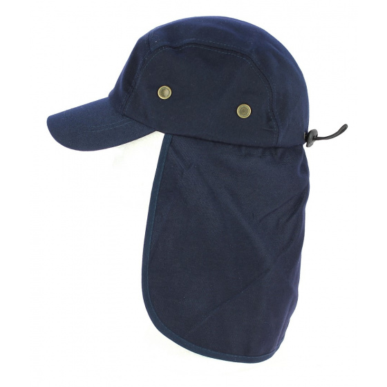 Recife Cotton Neck Flap Cap - Traclet