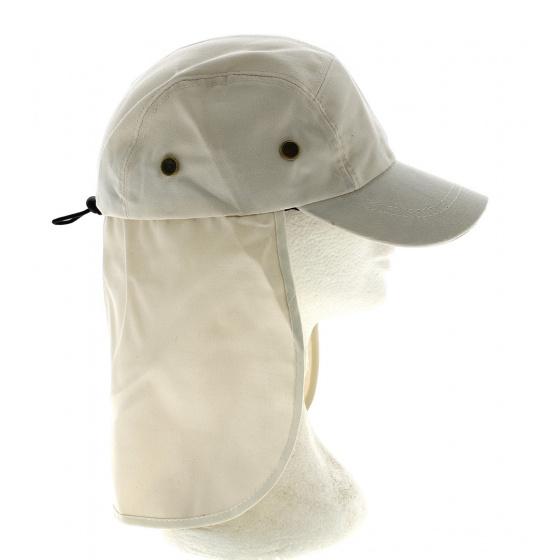 Recife Cotton Neck Flap Cap - Traclet