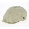8-Panel Sao Linen & Cotton Cap Beige - Traclet  Reference: 10494 | Traclet Hat Shop