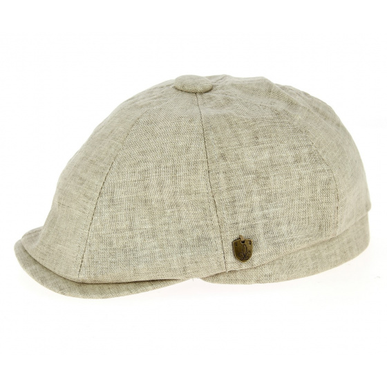 Casquette 8 Côtes Sao Lin & Coton Beige- Traclet 