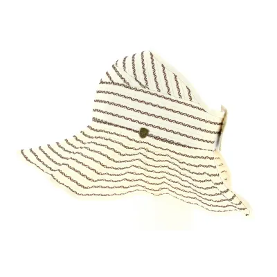 Ivory Rollable Fabric Visor - Traclet Reference: 10496 | Traclet Hat Shop