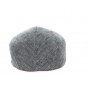 Crambes Brighton Anthracite Linen Flat Cap
