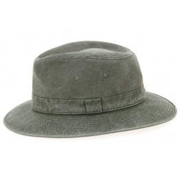 Safari Hat Brisbane Khaki Cotton- Crambes