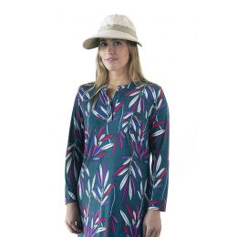 Casquette Visière Haute Protection Bauloise Beige & Ficelle- Soway