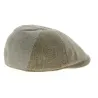 Casquette Bombée Patchwork Lin & Coton Beige- Traclet Reference : 10510 | Chapellerie Traclet