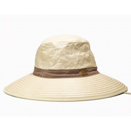 Glatigny Adventure Hat Beige & Taupe - Soway