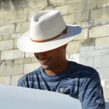 Chapeau Fedora Bella Ivoire UPF 50+ - House Of Ord  Reference : 9238 | Chapellerie Traclet