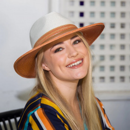 Bella Ivory Tan Hat- Emthunzini Hats