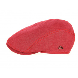 Casquette Plate Jackson Rouge Lin- Göttmann